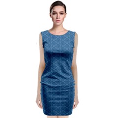 Classic Blue #6 Classic Sleeveless Midi Dress