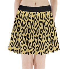 Ghepard Gold Pleated Mini Skirt by AngelsForMe