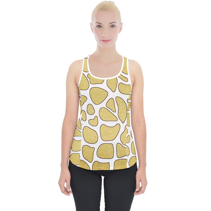 MACULATO GOLD Piece Up Tank Top