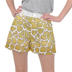 Maculato Gold Ripstop Shorts by AngelsForMe