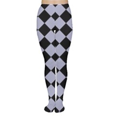 Block Fiesta Black And Silver Grey Tights