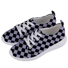 Block Fiesta Black And Silver Grey Women s Lightweight Sports Shoes