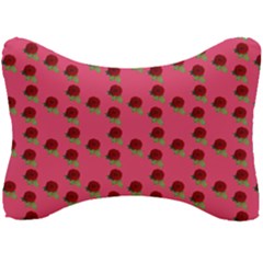 Rose In Mexican Pink Seat Head Rest Cushion