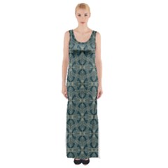 Pattern1 Thigh Split Maxi Dress by Sobalvarro