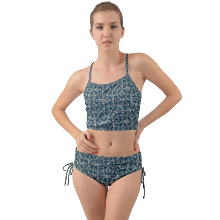 Pattern1 Mini Tank Bikini Set