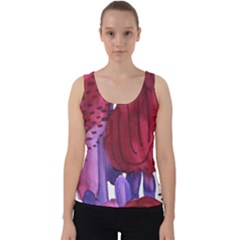 Pattern 17 Velvet Tank Top by Sobalvarro