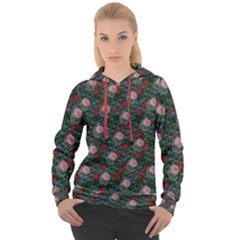 Dark Floral Butterfly Teal Bats Lip Green Women s Overhead Hoodie