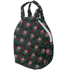 Dark Floral Butterfly Teal Bats Lip Green Travel Backpacks