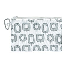 Forest Patterns 16 Canvas Cosmetic Bag (large) by Sobalvarro