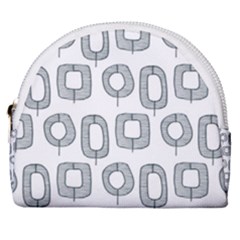 Forest Patterns 16 Horseshoe Style Canvas Pouch by Sobalvarro