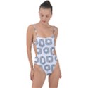 Forest Patterns 16 Tie Strap One Piece Swimsuit View1