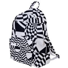 Black And White Crazy Pattern The Plain Backpack by Sobalvarro