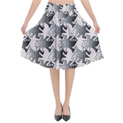 Seamless 3166142 Flared Midi Skirt by Sobalvarro