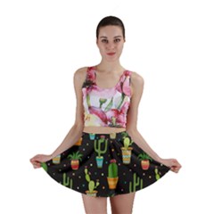 Succulent And Cacti Mini Skirt by ionia