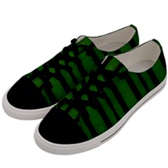 Tarija 016 Black Green Men s Low Top Canvas Sneakers