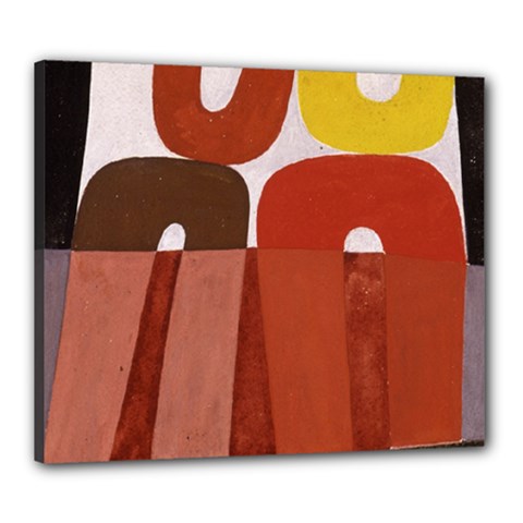 Sophie Taeuber Arp, Composition à Motifs D arceaux Ou Composition Horizontale Verticale Canvas 24  x 20  (Stretched)