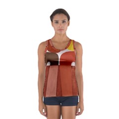 Sophie Taeuber Arp, Composition À Motifs D arceaux Ou Composition Horizontale Verticale Sport Tank Top  by Sobalvarro