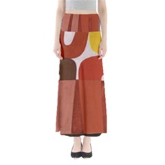 Sophie Taeuber Arp, Composition à Motifs D arceaux Ou Composition Horizontale Verticale Full Length Maxi Skirt