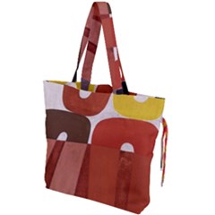 Sophie Taeuber Arp, Composition À Motifs D arceaux Ou Composition Horizontale Verticale Drawstring Tote Bag by Sobalvarro