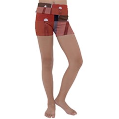 Sophie Taeuber Arp, Composition à Motifs D arceaux Ou Composition Horizontale Verticale Kids  Lightweight Velour Yoga Shorts