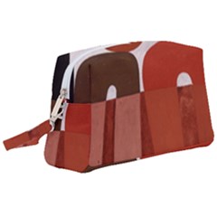 Sophie Taeuber Arp, Composition à Motifs D arceaux Ou Composition Horizontale Verticale Wristlet Pouch Bag (Large)