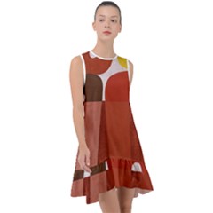 Sophie Taeuber Arp, Composition à Motifs D arceaux Ou Composition Horizontale Verticale Frill Swing Dress