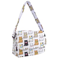 Cat Kitten Seamless Pattern Courier Bag