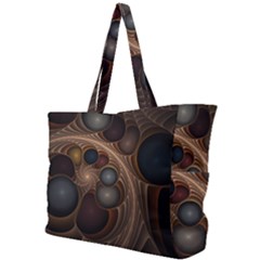 Fractal Fantasy Design Construction Simple Shoulder Bag by Wegoenart