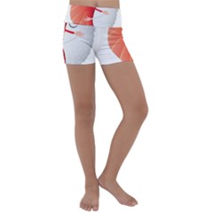 Cute Sushi Hug Fish Hugging Rice Kids  Lightweight Velour Yoga Shorts by SR88