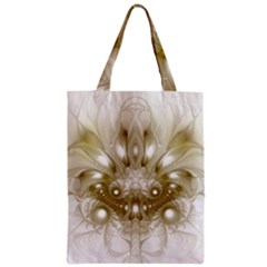 Fractal Fantasy Background Pattern Zipper Classic Tote Bag