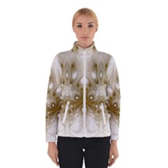 Fractal Fantasy Background Pattern Winter Jacket