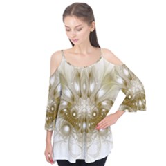 Fractal Fantasy Background Pattern Flutter Tees