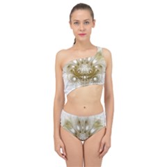 Fractal Fantasy Background Pattern Spliced Up Two Piece Swimsuit