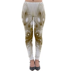 Fractal Fantasy Background Pattern Lightweight Velour Leggings