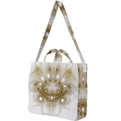 Fractal Fantasy Background Pattern Square Shoulder Tote Bag