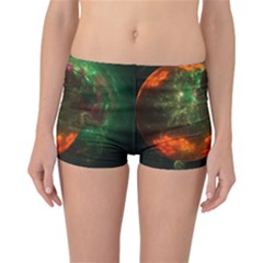 Space Cosmos Galaxy Universe Sky Reversible Boyleg Bikini Bottoms by Wegoenart