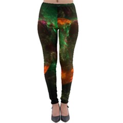 Space Cosmos Galaxy Universe Sky Lightweight Velour Leggings