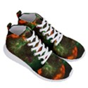 Space Cosmos Galaxy Universe Sky Men s Lightweight High Top Sneakers View3
