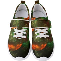 Space Cosmos Galaxy Universe Sky Men s Velcro Strap Shoes