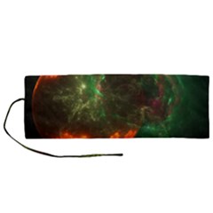 Space Cosmos Galaxy Universe Sky Roll Up Canvas Pencil Holder (m) by Wegoenart