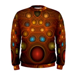 Fractal Fantasy Design Swirl Men s Sweatshirt