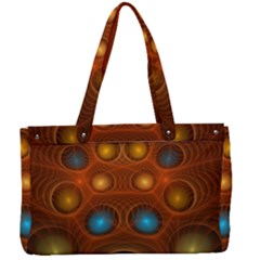 Fractal Fantasy Design Swirl Canvas Work Bag by Wegoenart