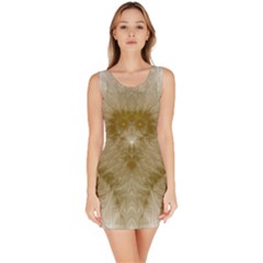 Fractal Abstract Pattern Background Bodycon Dress