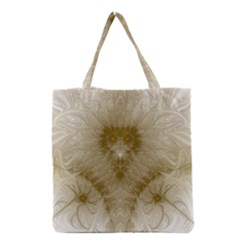 Fractal Abstract Pattern Background Grocery Tote Bag by Wegoenart