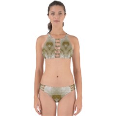 Fractal Abstract Pattern Background Perfectly Cut Out Bikini Set