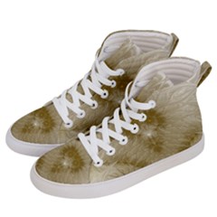 Fractal Abstract Pattern Background Women s Hi-Top Skate Sneakers