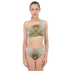 Fractal Abstract Pattern Background Spliced Up Two Piece Swimsuit