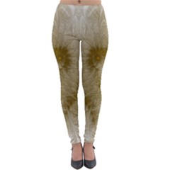 Fractal Abstract Pattern Background Lightweight Velour Leggings