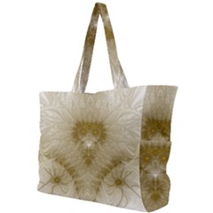 Fractal Abstract Pattern Background Simple Shoulder Bag
