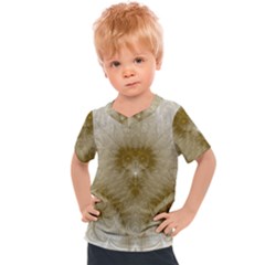 Fractal Abstract Pattern Background Kids  Sports Tee